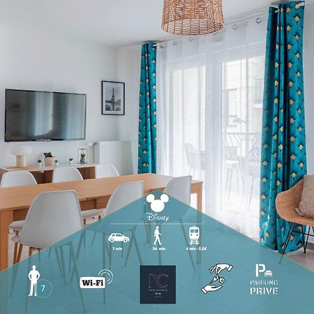 Disneyland-Paris,7Pers, Wifi, Parking, Chessy  Exterior photo